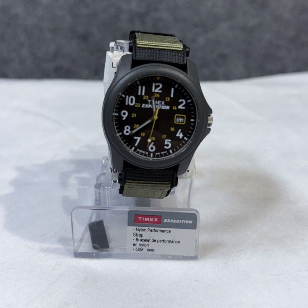 TIMEX Expedition Men's Wrist Watch 50 Meter Water Resistant Stainless Steel